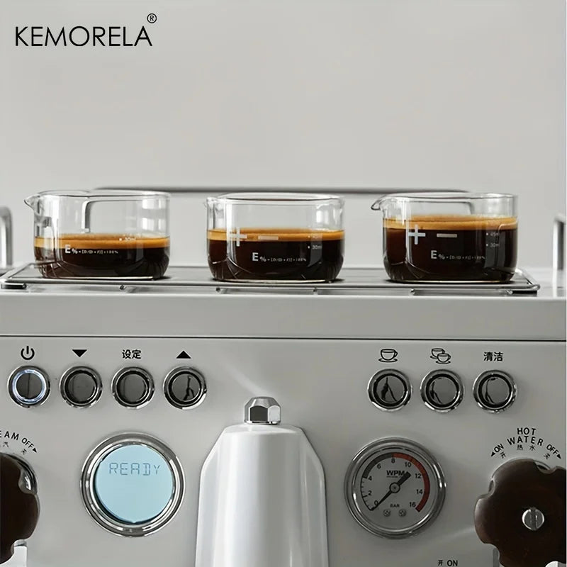 Espresso Shot Glasses 1/2PCS 60ml - Clear Measuring Cups with Scale for Coffee & Barista Accessories