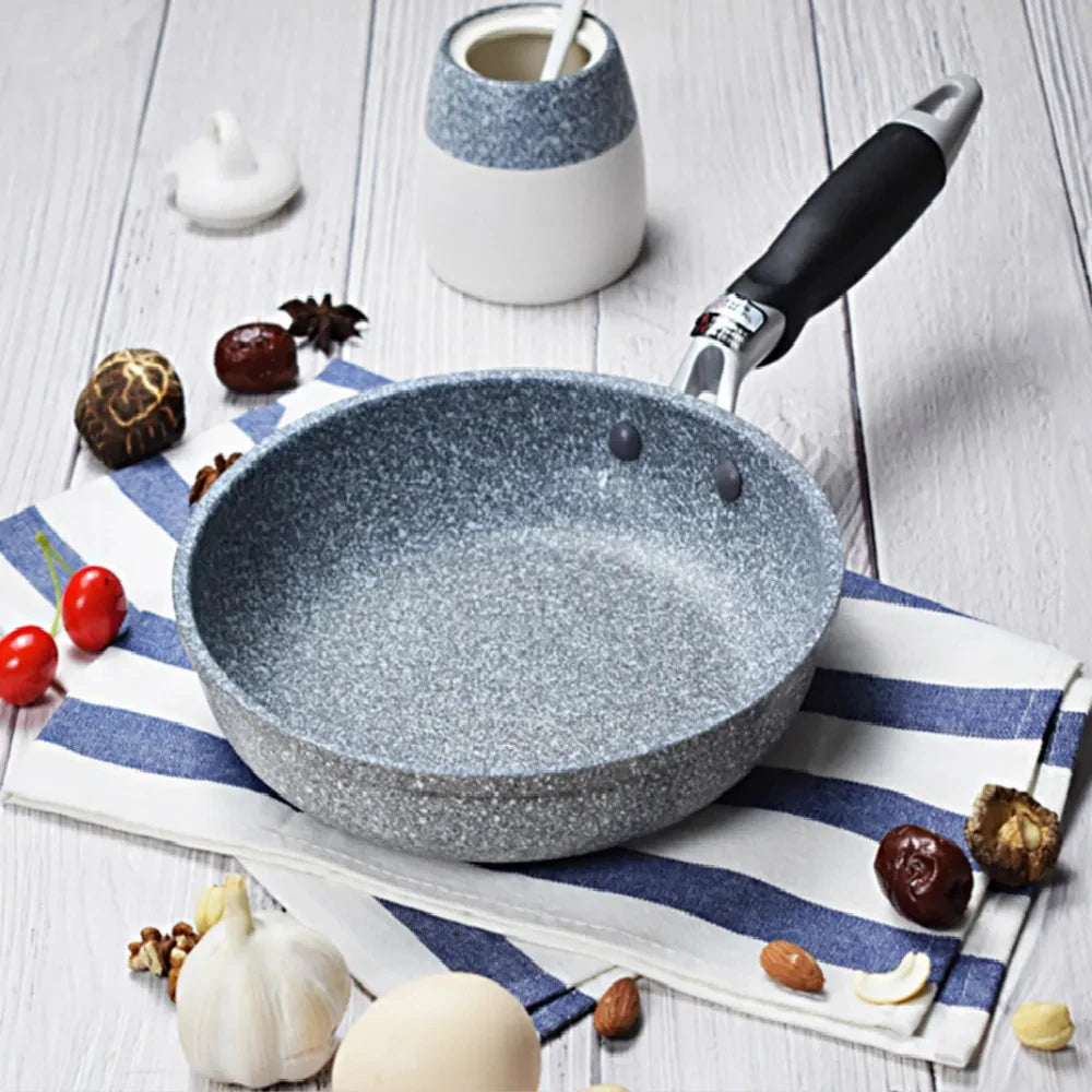 Durable Stone Non-Stick Frying Pan – 28/26/24/20cm Skillet for Induction & Gas Stoves